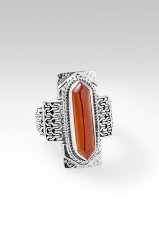 Yesterday Today & Forever Ring™ in Carnelian - Statement - only found at SARDA™